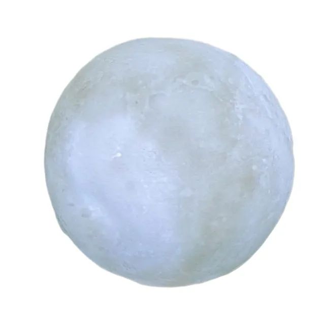 Abajur decorativo Lua 3d