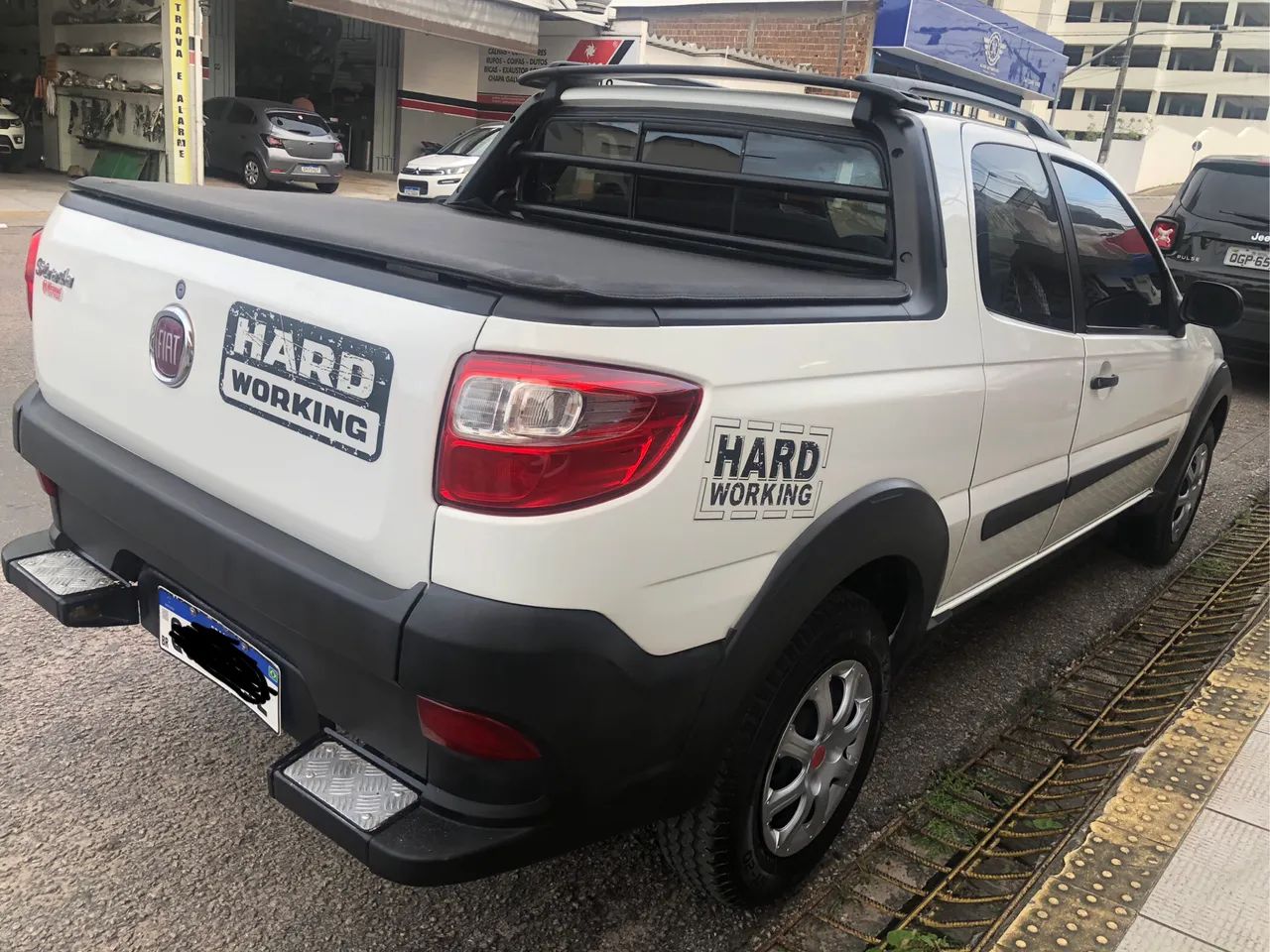 Fiat Strada Working Hard 1.4 Fire Flex 8V CD 2018 - Foto 3