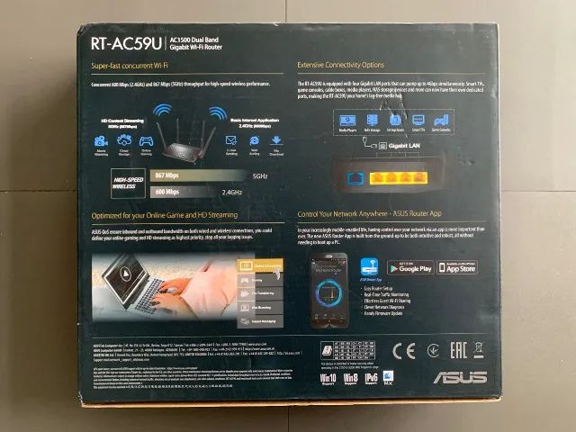 ASUS RT-AC59U AC1500 Dual Band Gigabit - Foto 2