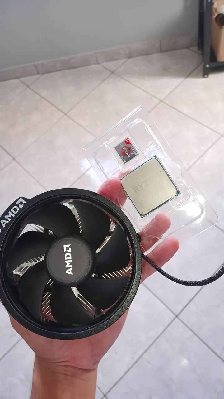 Ryzen 5 3400G com cooler AM4