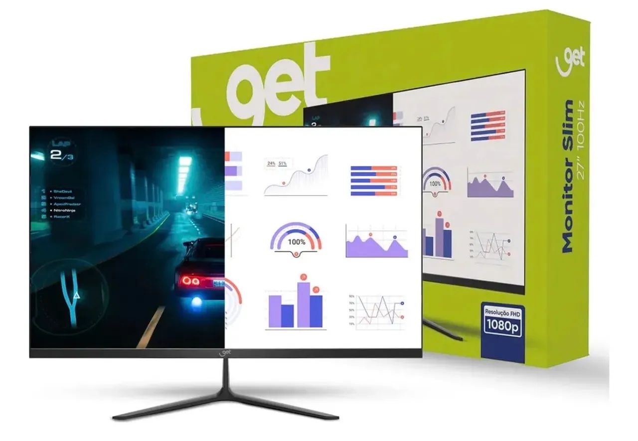 Monitor gamer 27 polegadas 100hz novo  - Foto 3