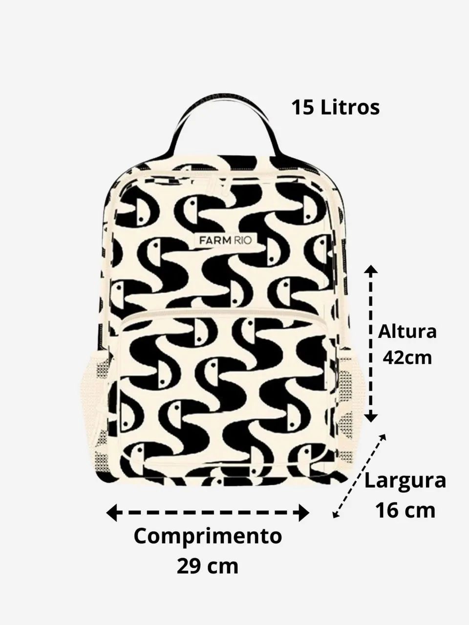 Mochila FARM me leva copatucano  - Foto 2