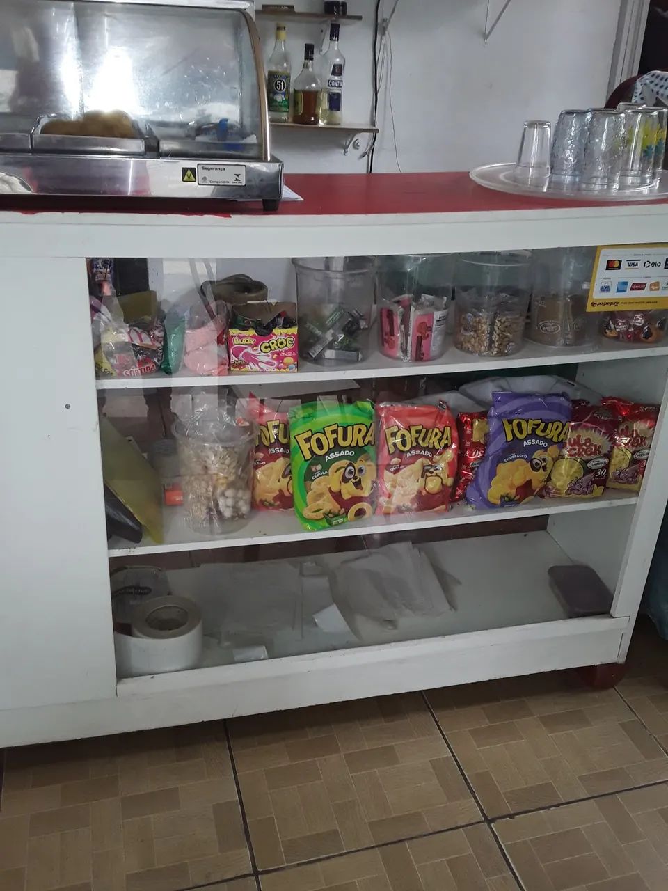 Balcão vitrine seco GD 