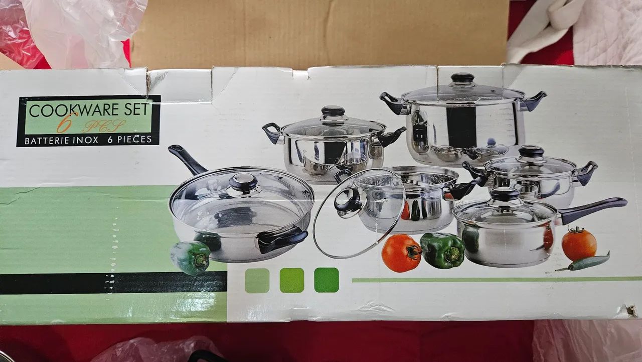 Conjunto de Panelas de Inox - Foto 5