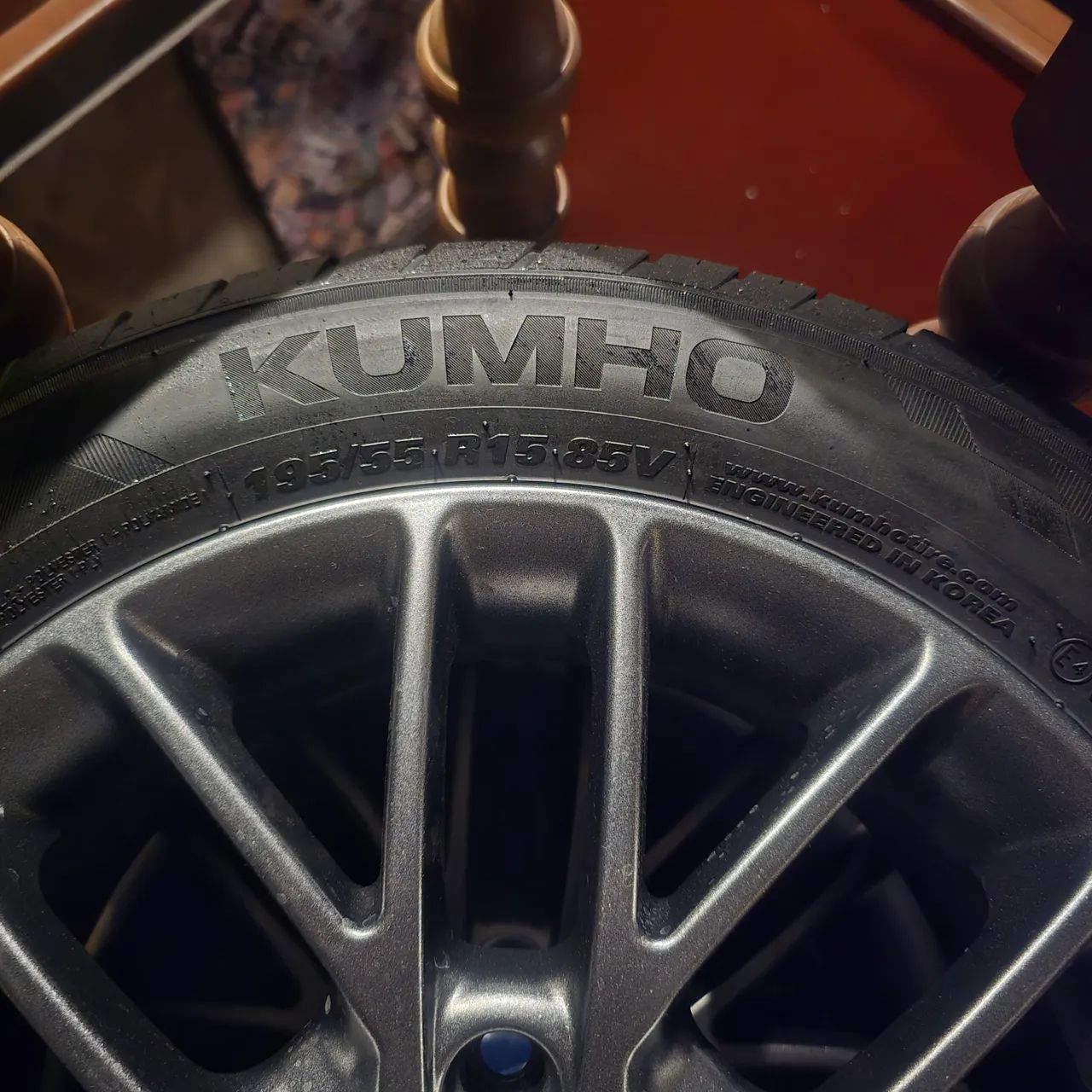 Rodas aro 15 com pneus 0km