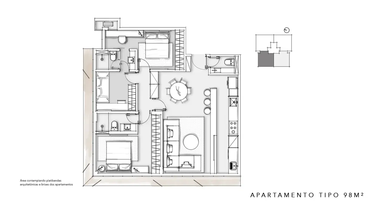 PLANTA 98m²