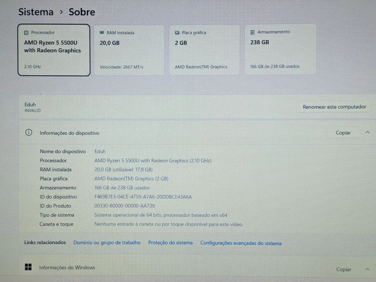 Notebook Lenovo Ryzen 5 - Foto 2