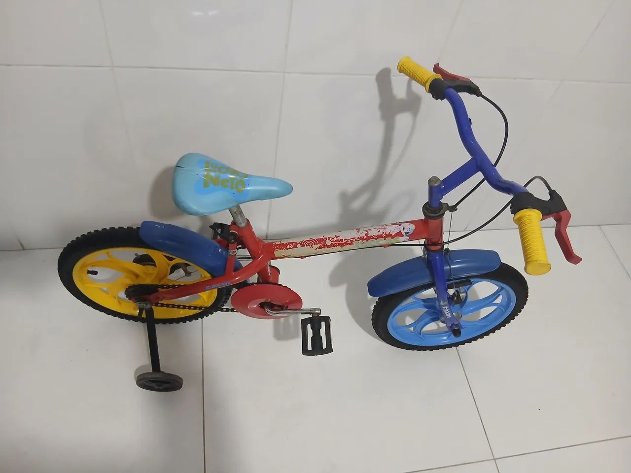 Bicicleta infantil lucca netto zerado