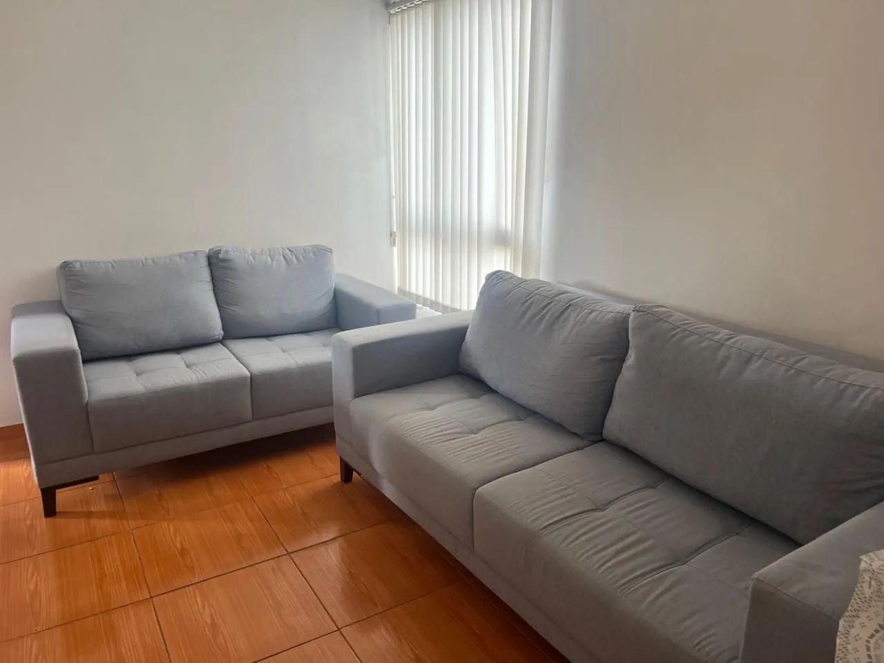 Conjunto Sala + Jantar | 2 Sofás Mobly - Foto 3