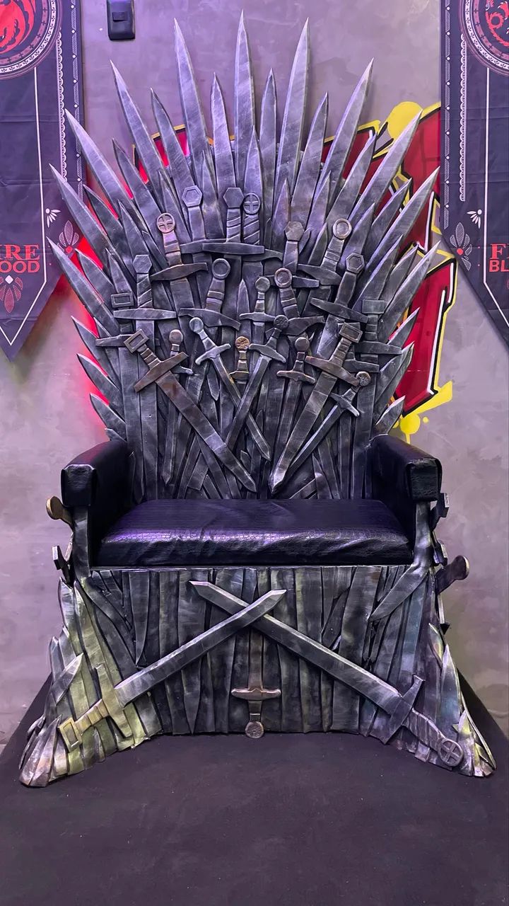 Trono de ferro Game of Thrones  - Foto 3