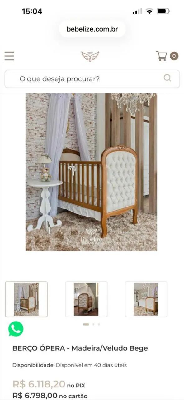 Vendo Kit Berço e cama ópera - Foto 4