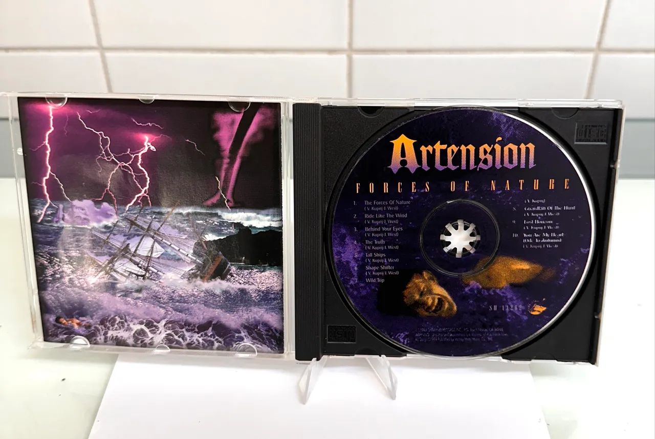 Cd Artension - Forces Of Nature importado  - Foto 3