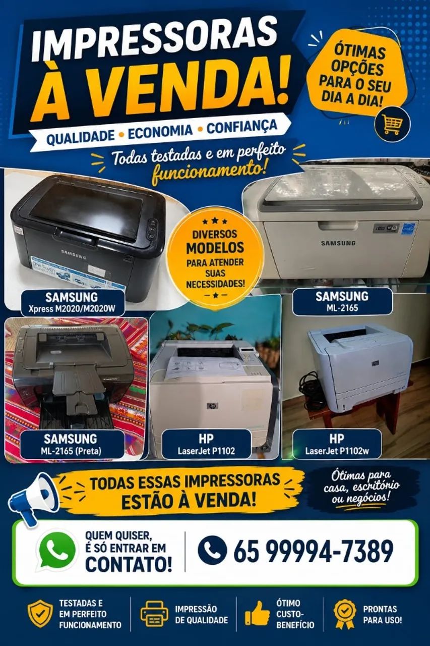 vendo impressoras