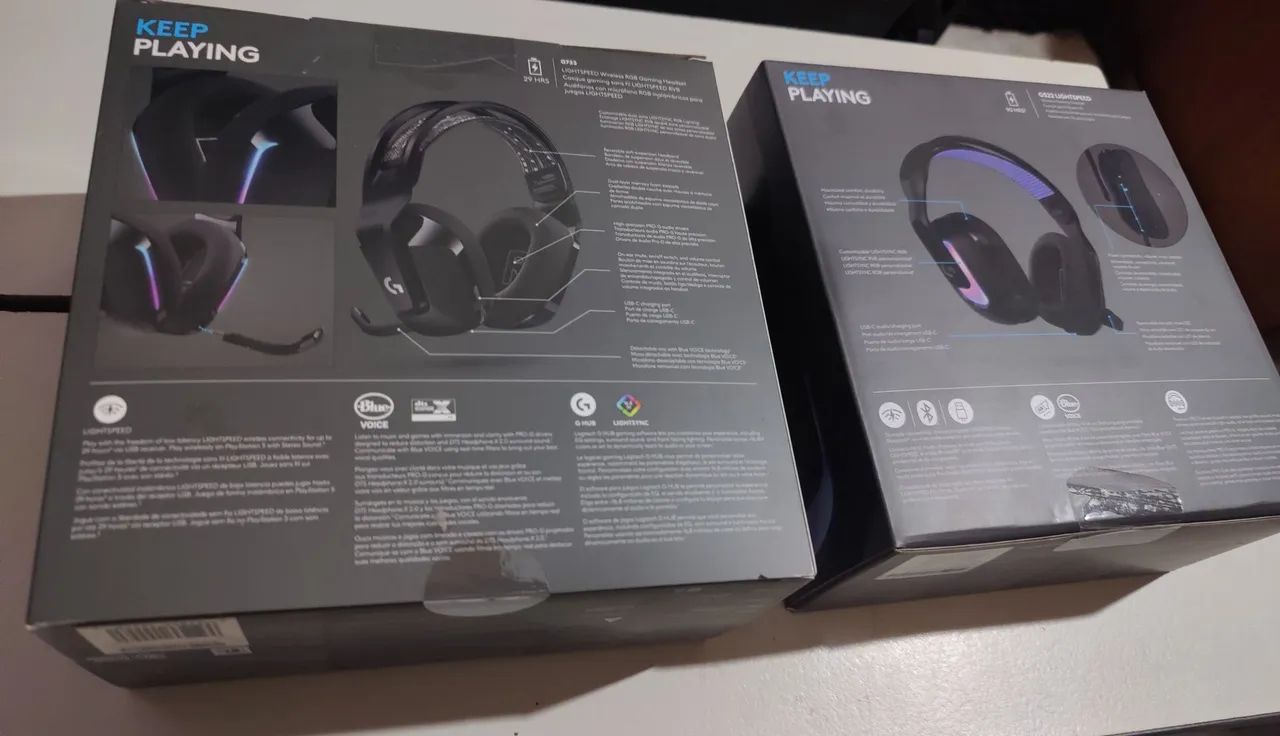Dois headset Logitech wireless (novos) - Foto 2