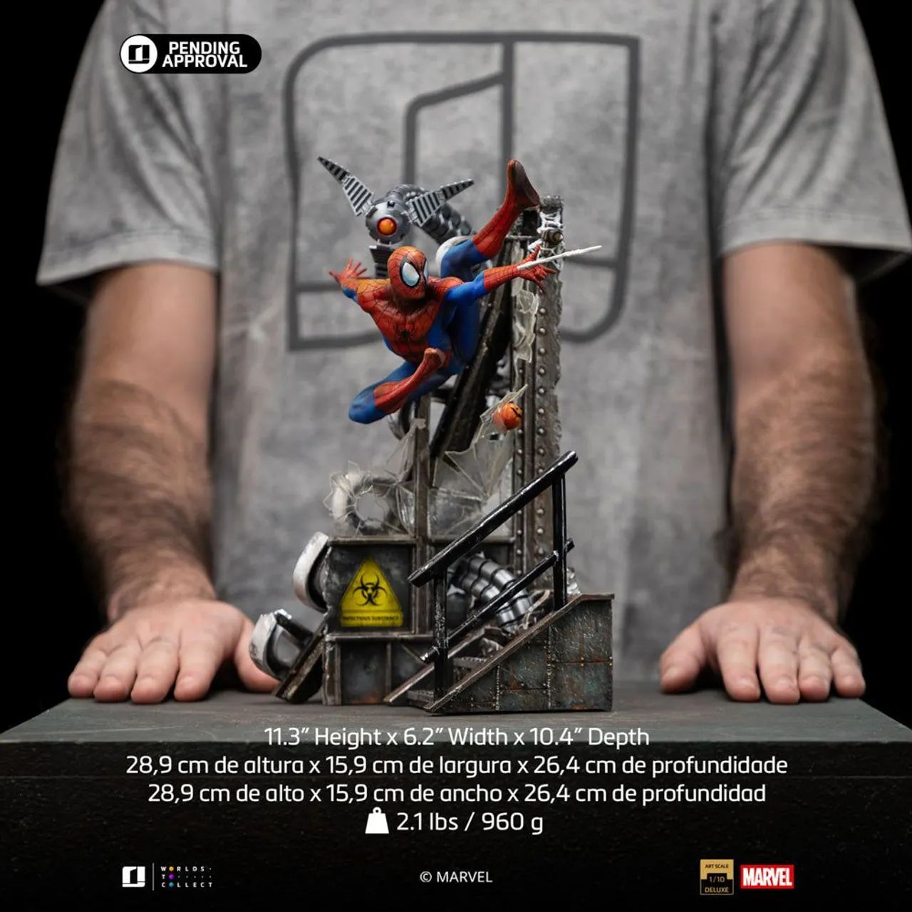 Spider-Man - 10th Anniversary - Art Scale 1/10 - Iron Studios - Foto 3