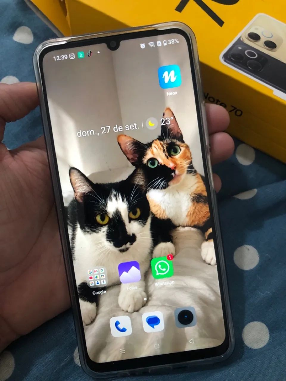 Celular Realme 3 meses - Foto 2