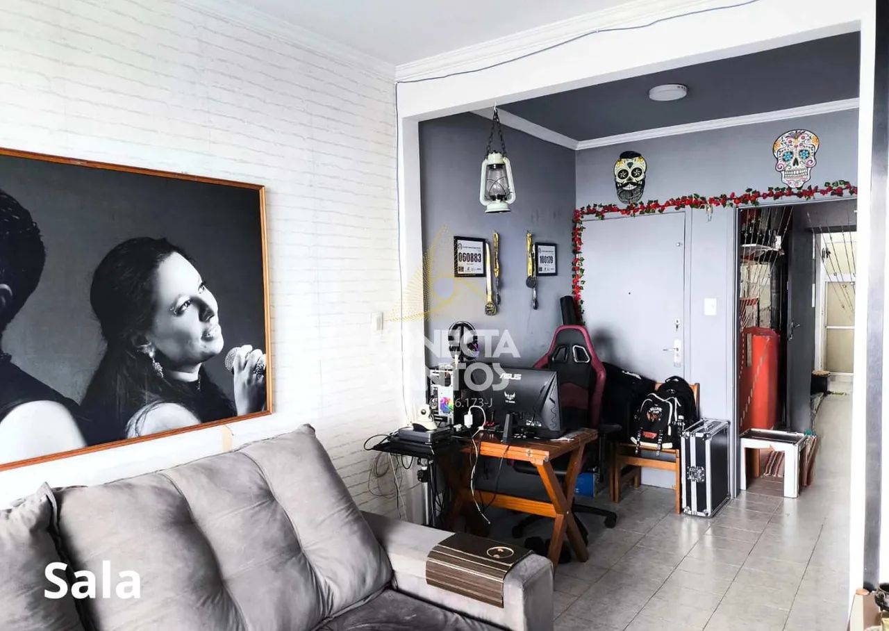 Apto 2 dorm Embaré Santos - R$ 900 mil, Cod: 821 - Foto 3