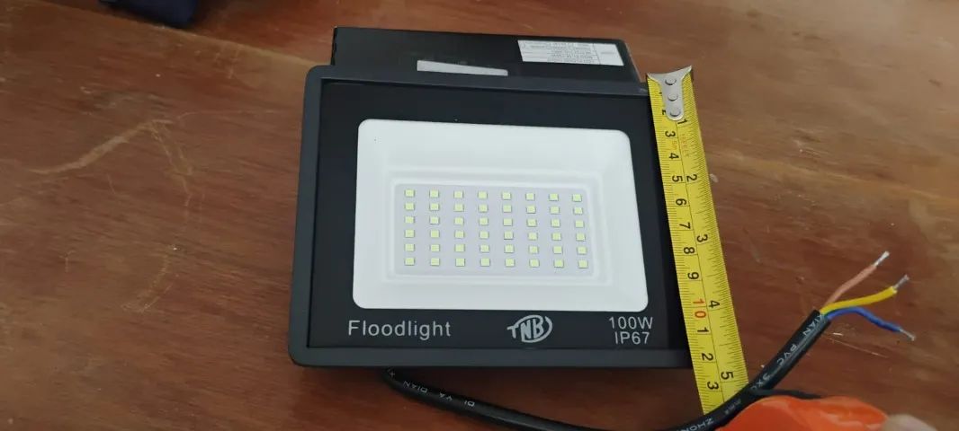 Refletor Led 100w Verde Bivolt - Foto 3