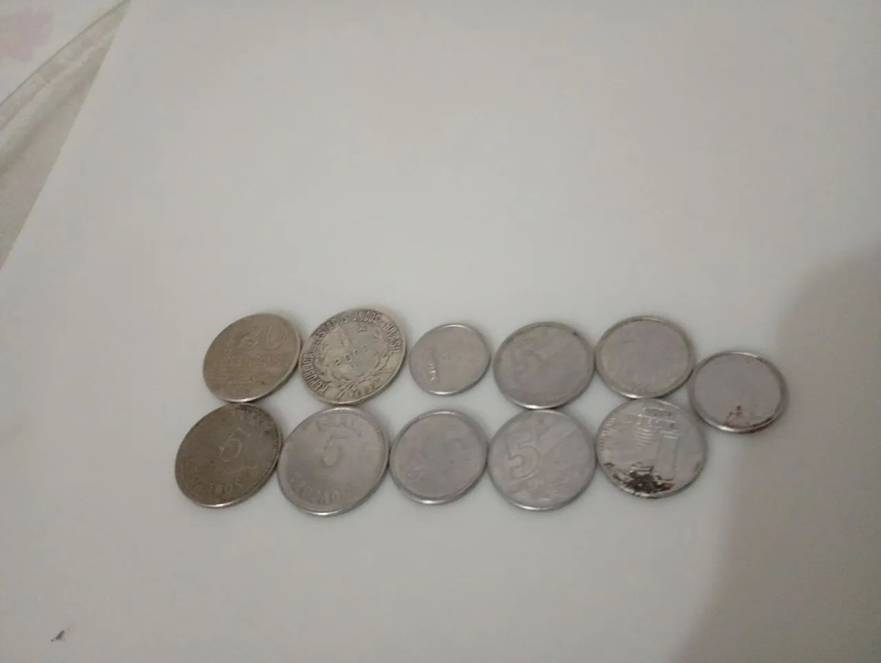 Lote de moedas e notas Nacionais Antigas  - Foto 2