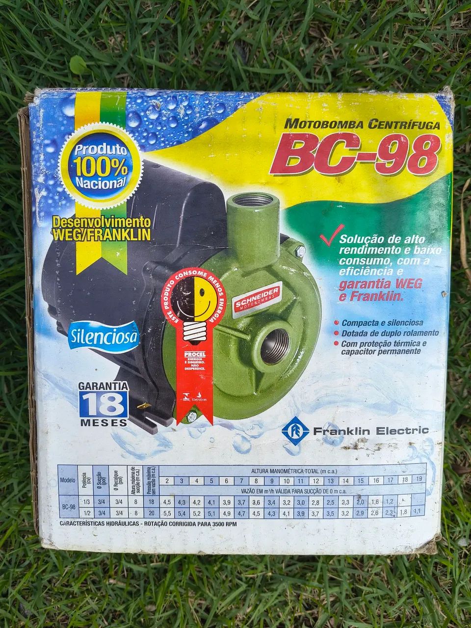 Bomba Schneider BC-98 nova na caixa - Foto 2