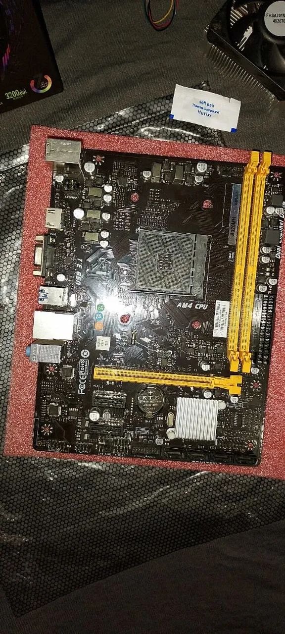 KIT A320m Asrock AM4 DD4. LER DESCRIÇÃO - Foto 4
