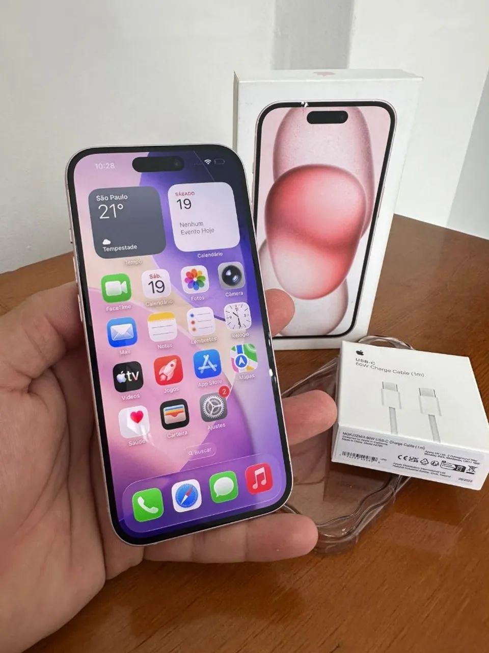 Iphone 15 128gb - Completo  - Foto 2