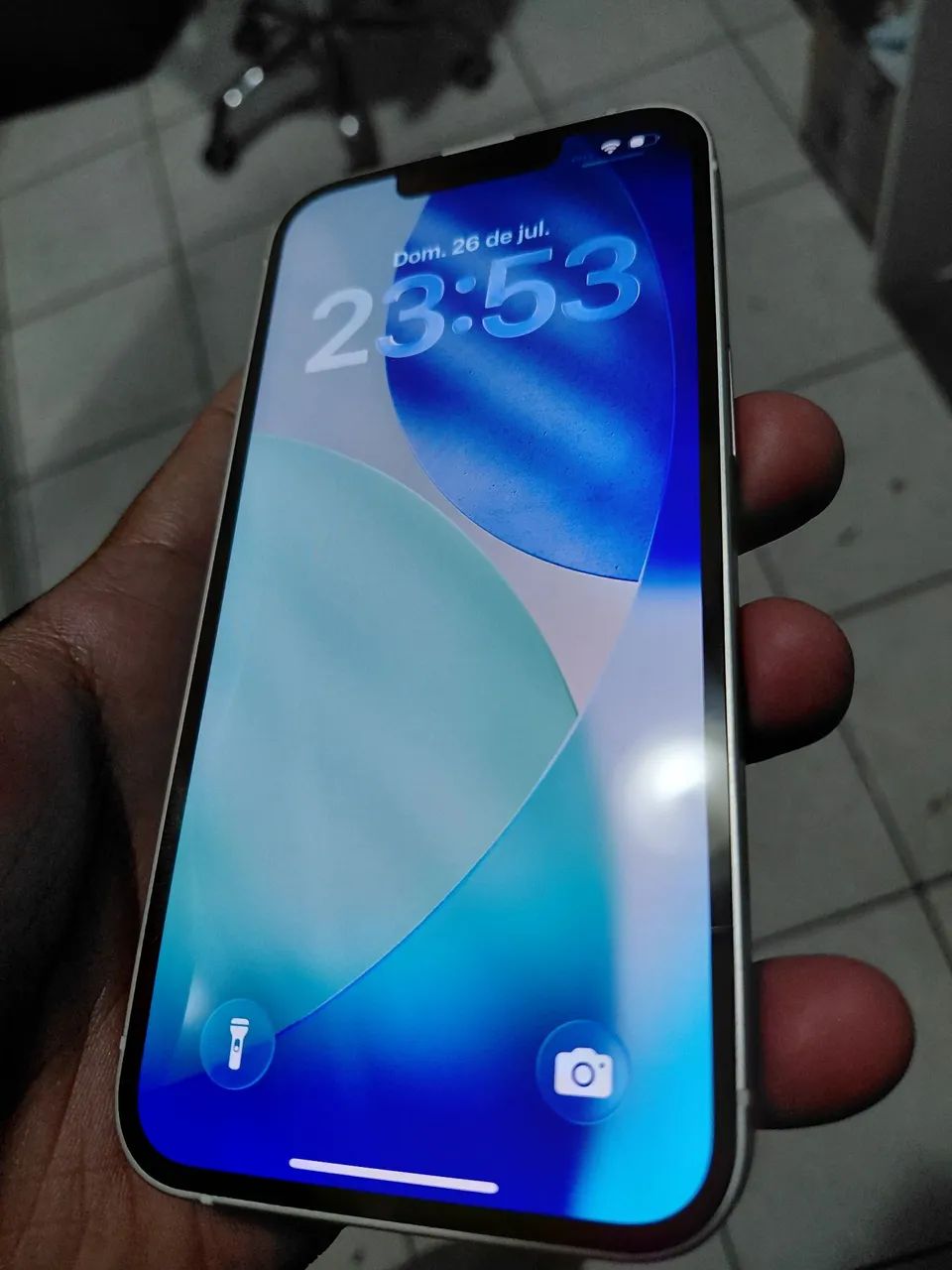 iphone 13 novíssimo branco  - Foto 2