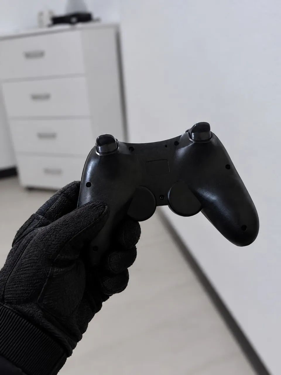 Controle Gamepad X3 Bluetooth Android/iOS/PC/TV - Preto e Vermelho - Foto 3