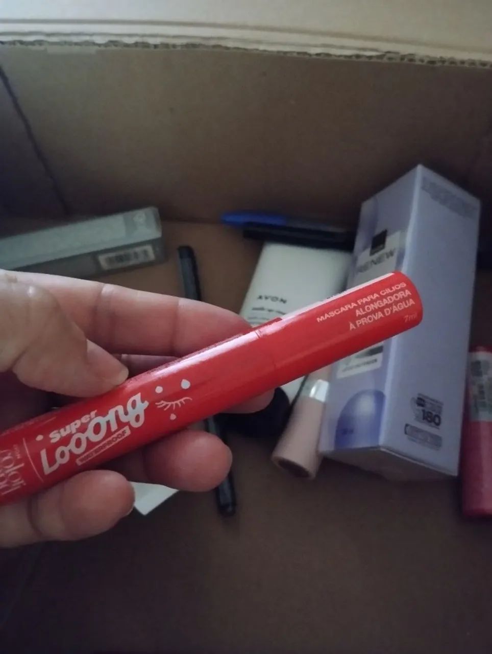 Máscara para cílios super looong à prova d'água 