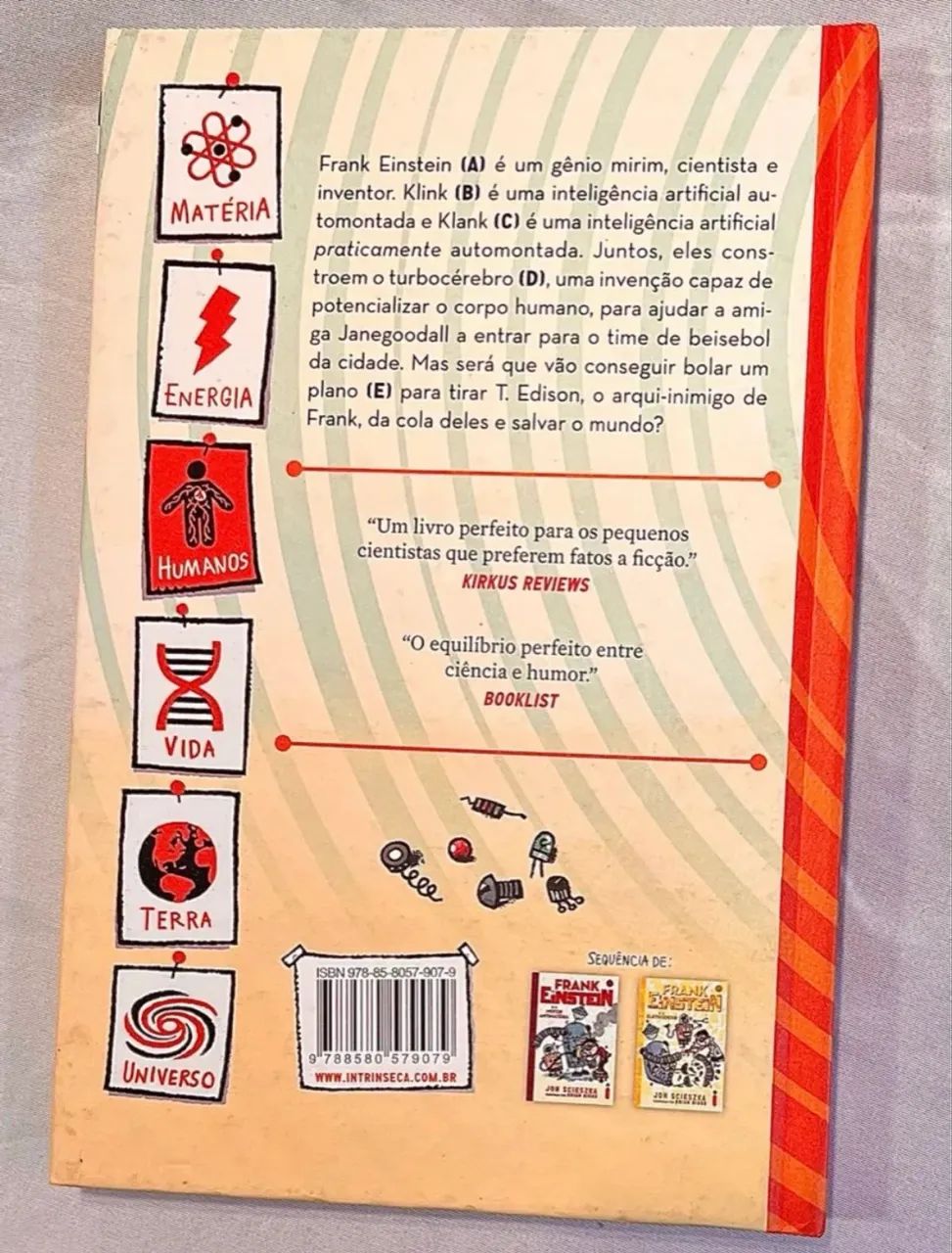 Livro: FRANK EINSTEIN E O TURBOCÉREBRO - Foto 2