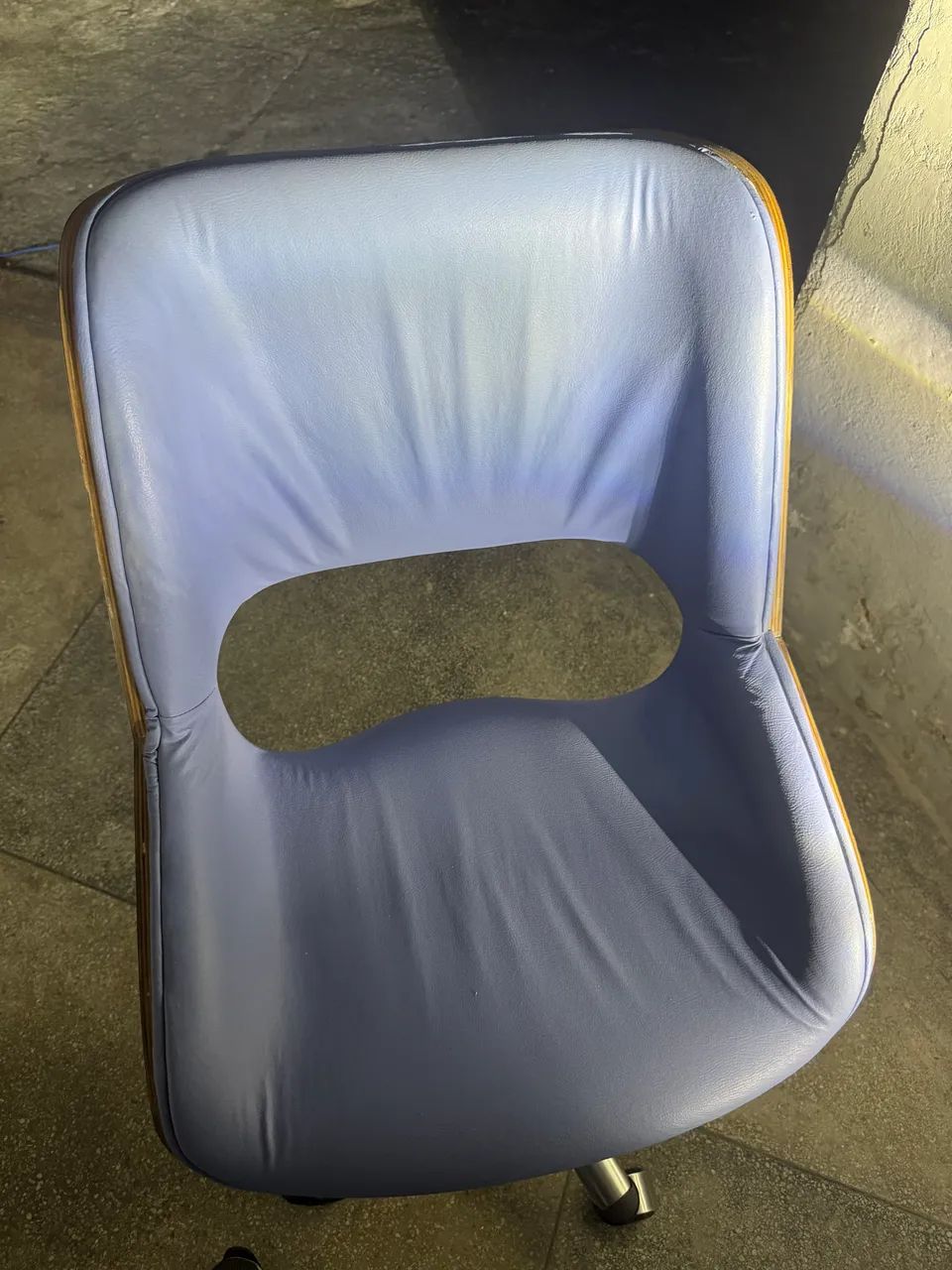 Cadeiras executiva de escritório Azul claro Corino top - Foto 2