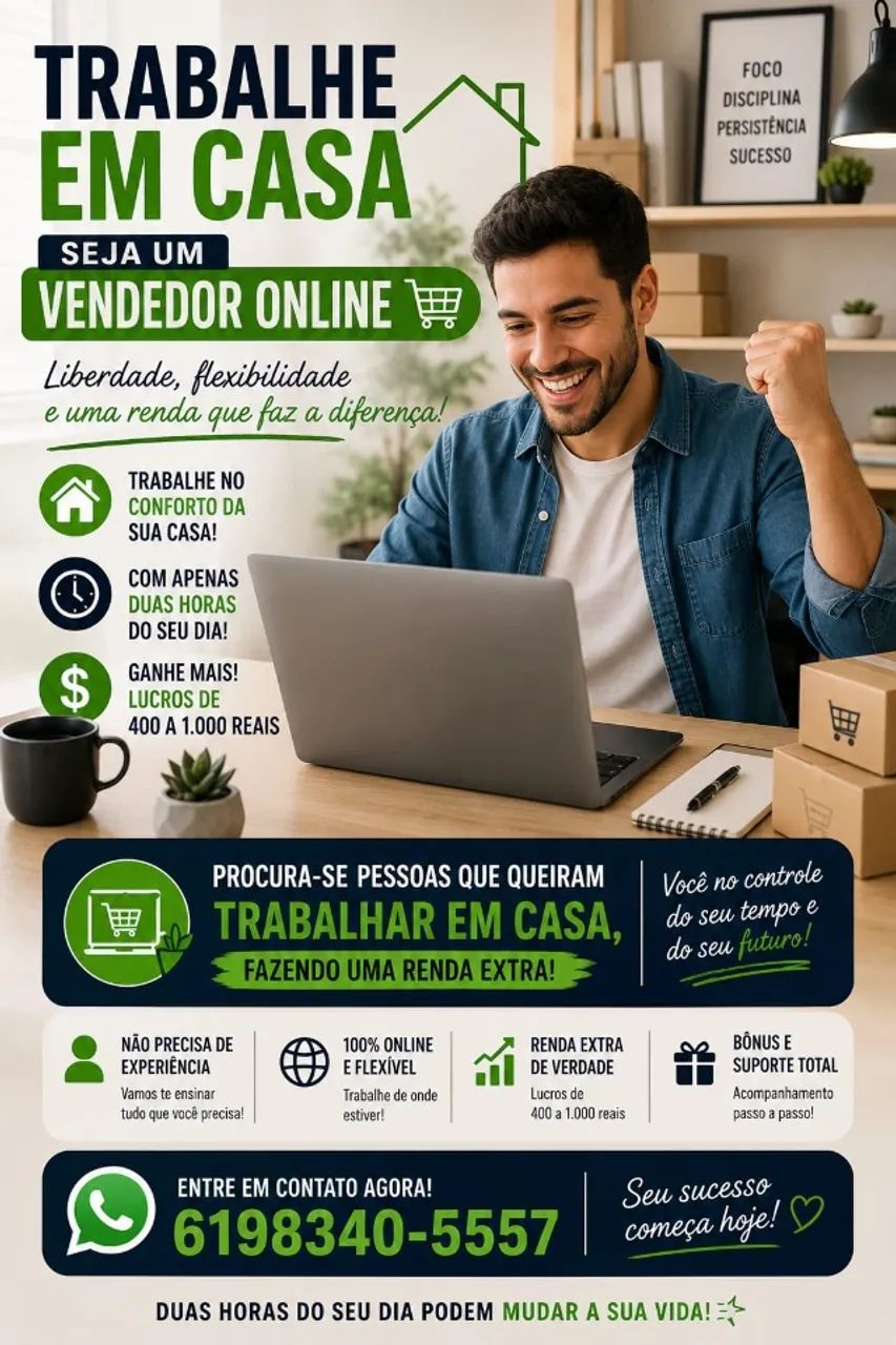 Renda Extra com Vendas Online / Home Office 1