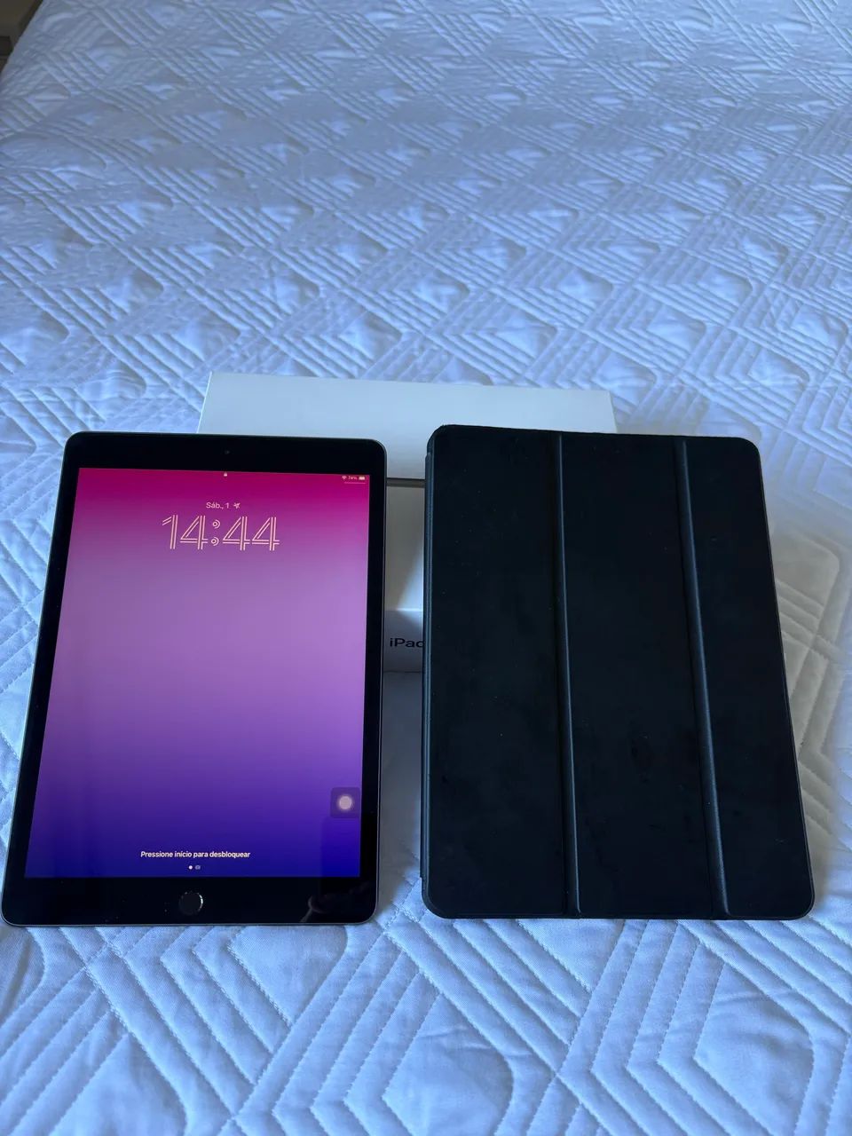 iPad 32Gb 7 Geração + Capa, Caixa, Manuais e NF