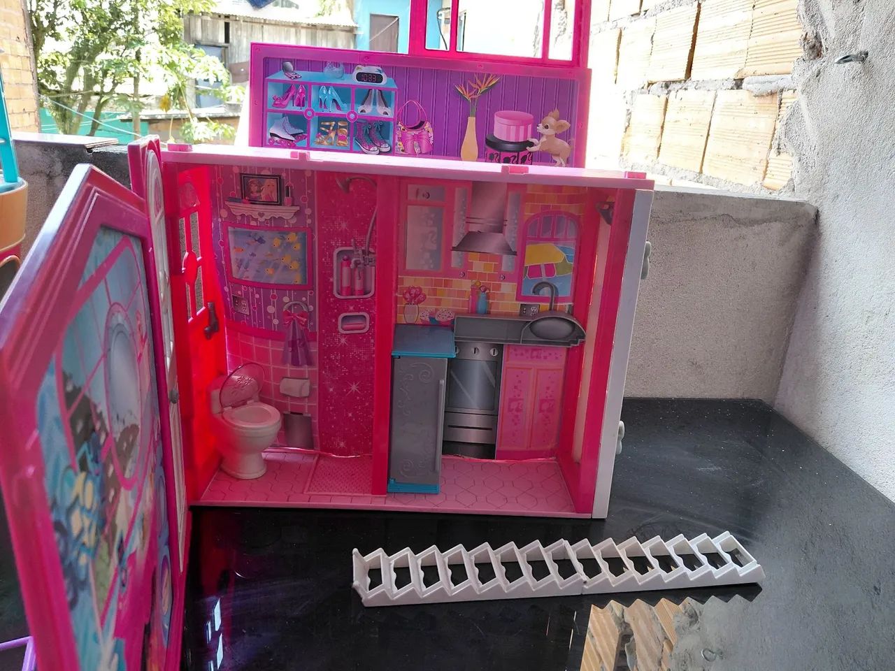 Kit Barco e Casa da Barbie