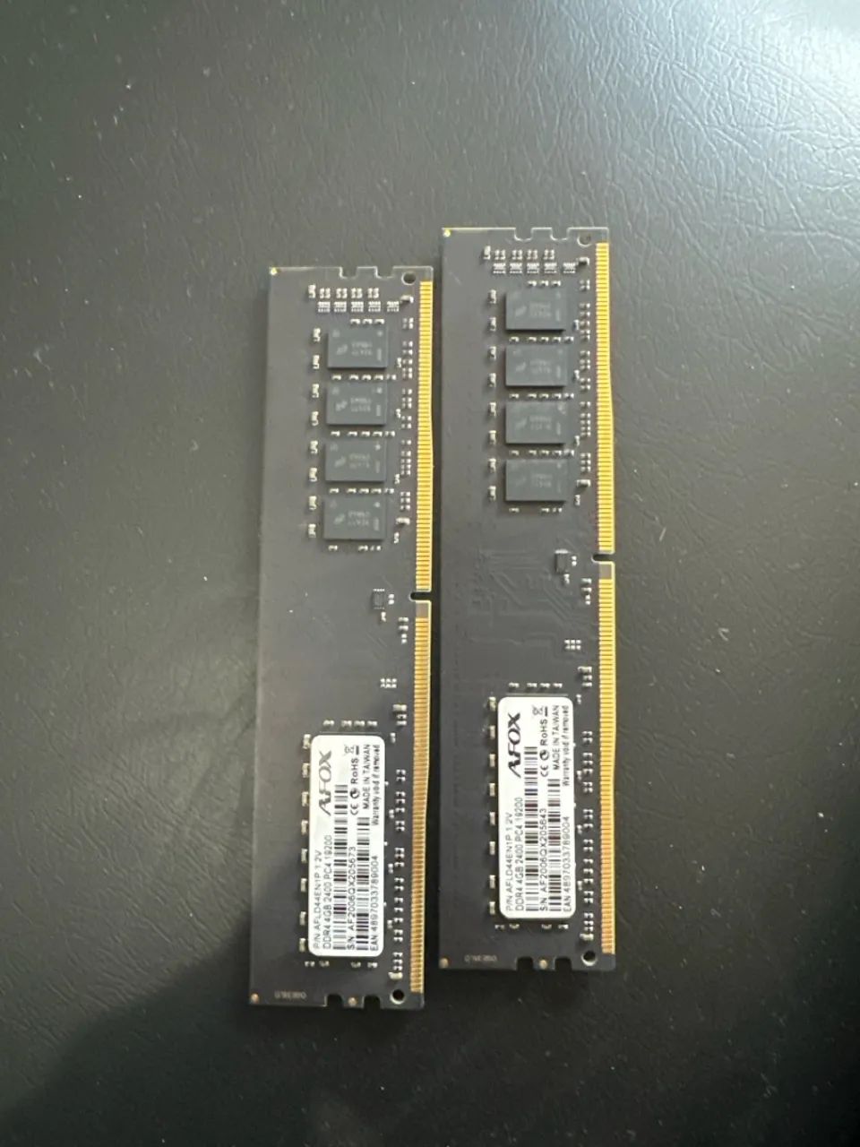 Memória ram ddr4 8 gb