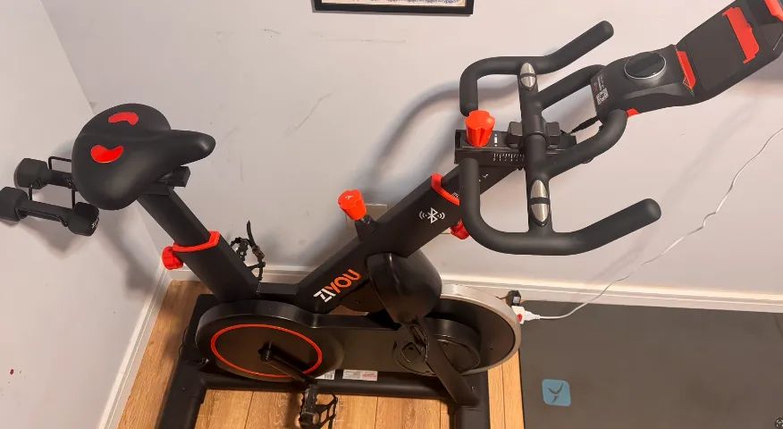 Bicicleta Spinning Ergométrica Ziyou ZU250S G2 Bluetooth - Foto 5