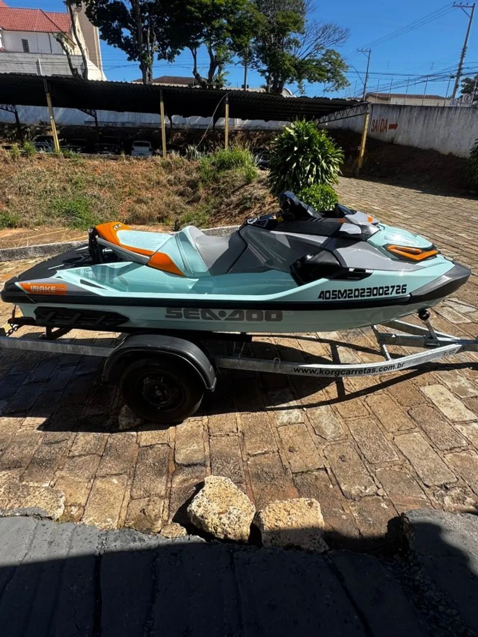 JET-SKI Seadoo Wake Pro 230 Com Carreta Korg - Foto 8