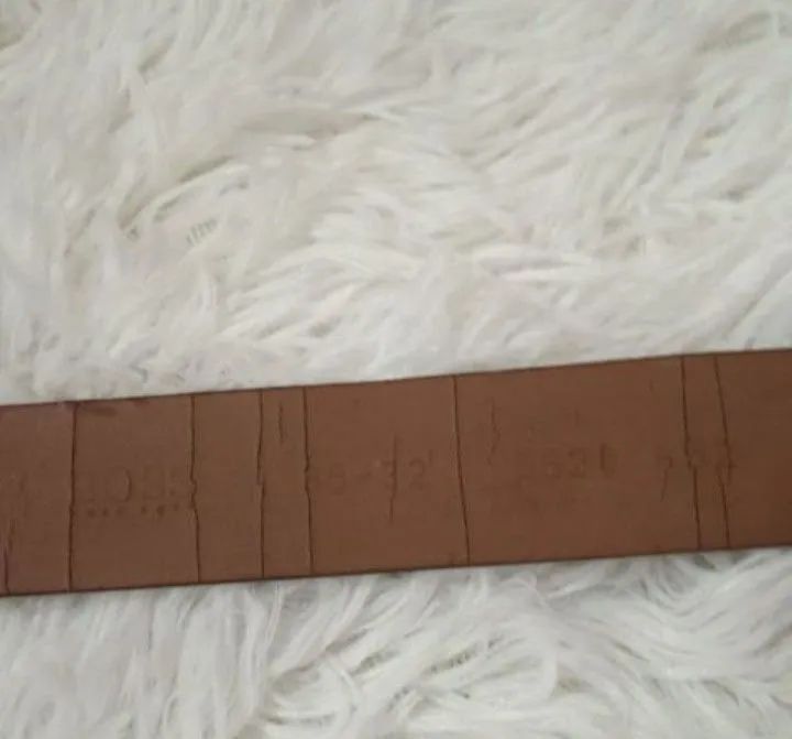 Cinto Hugo Boss Couro Marrom 85cm - Foto 4