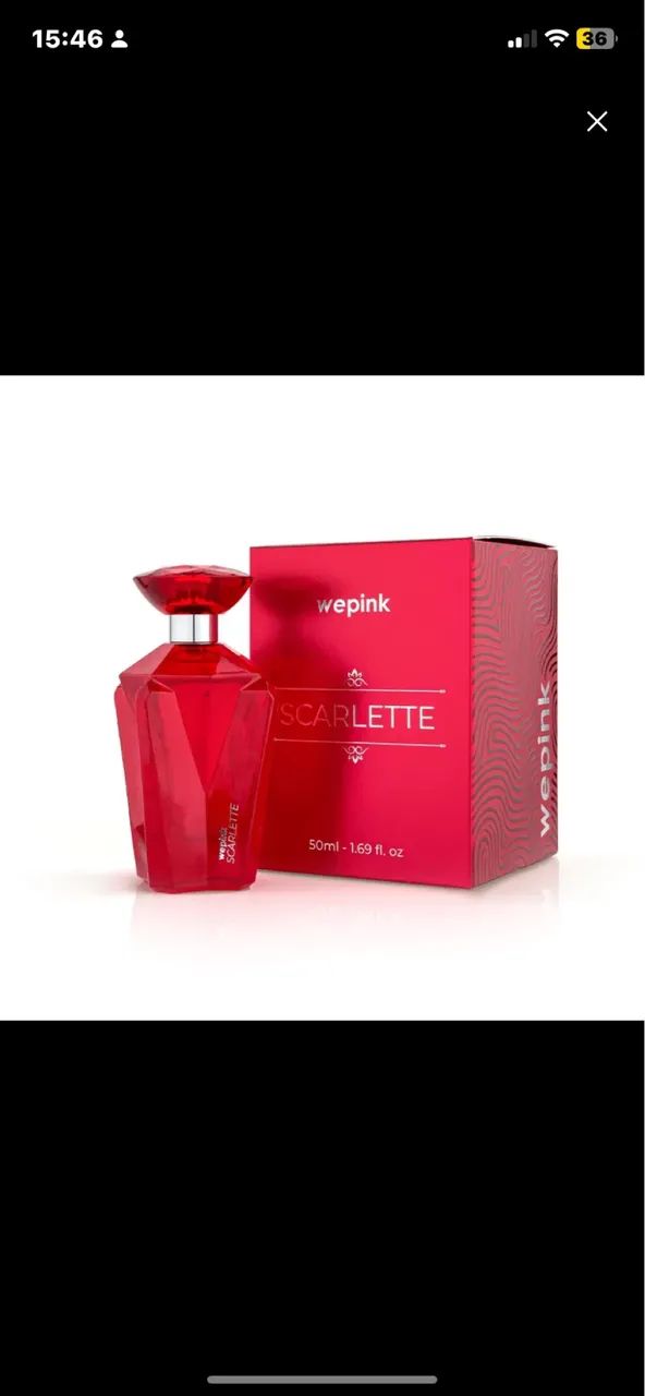 Scarlett perfume feminino we pink  - Foto 3