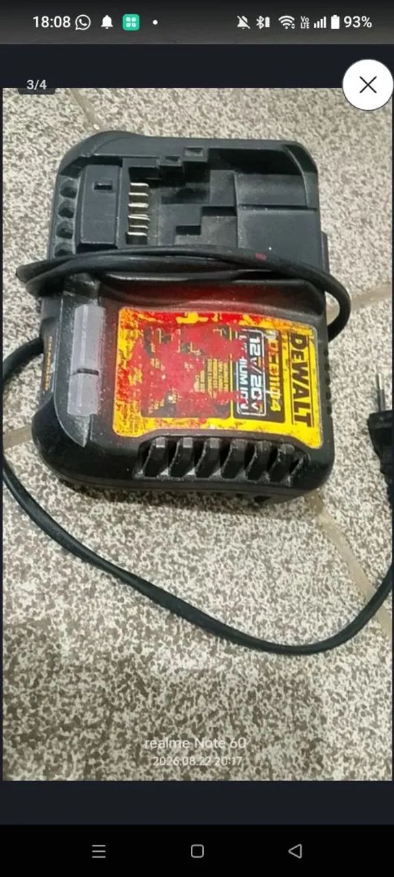 Vendo parafusadeira Dewalt  - Foto 3