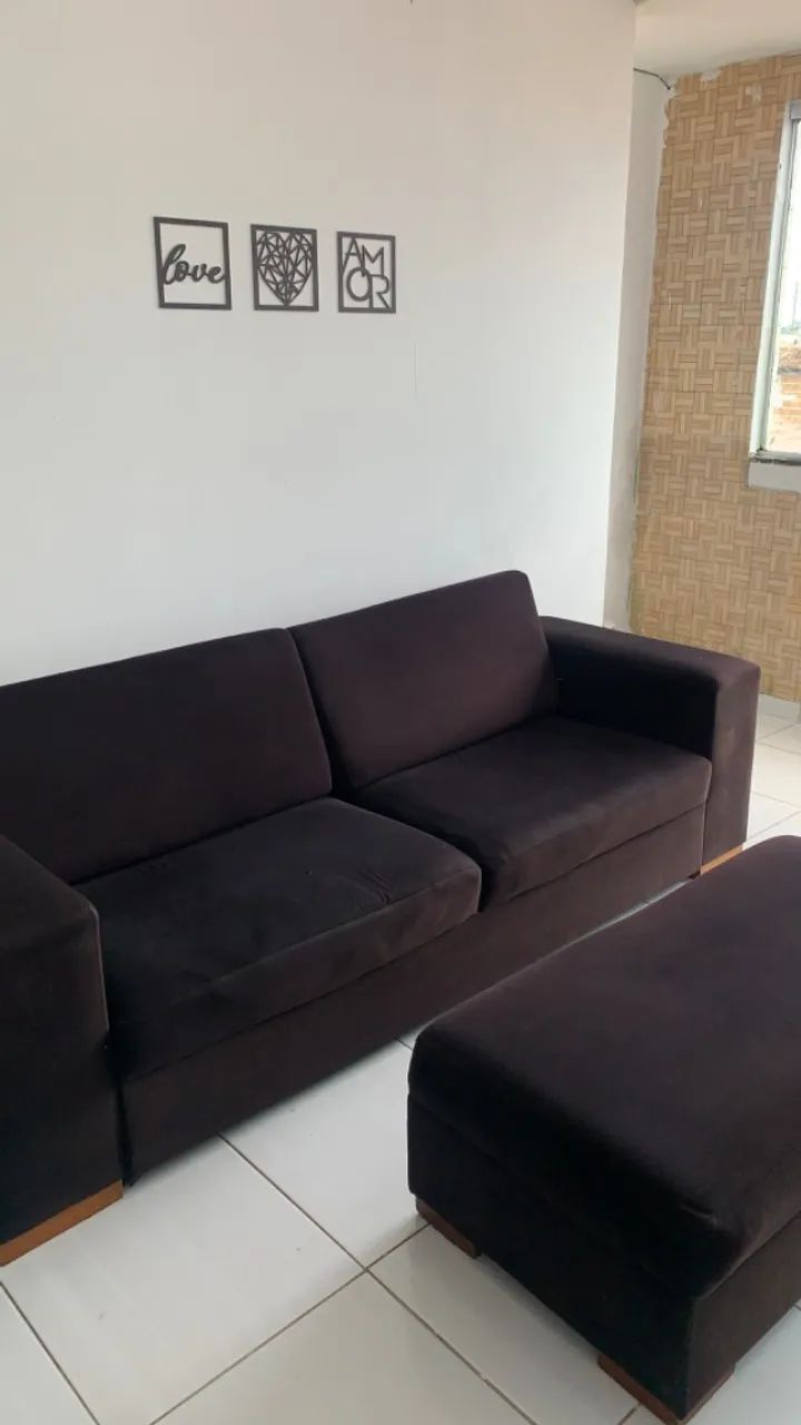 Sofá e puf - Foto 2