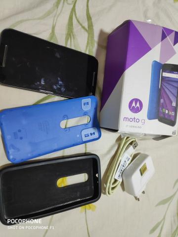 Motorola G3 bem conservado