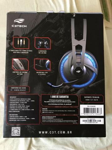 Headset Gamer C3 Tech Goshawk - Foto 2