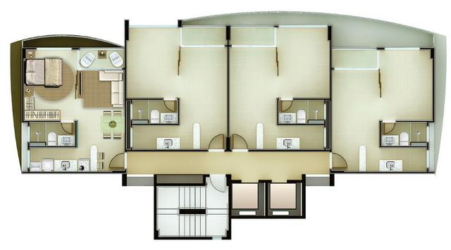 Apartamento em Ponta Negra - 40m² e Cobertura de 80m? - Vida Calma - Foto 5
