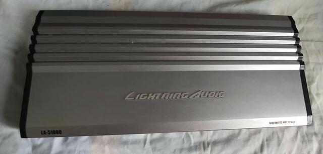 Modulo Amplificador Lightning Audio 5 Canais 750w La5100 - Foto 4