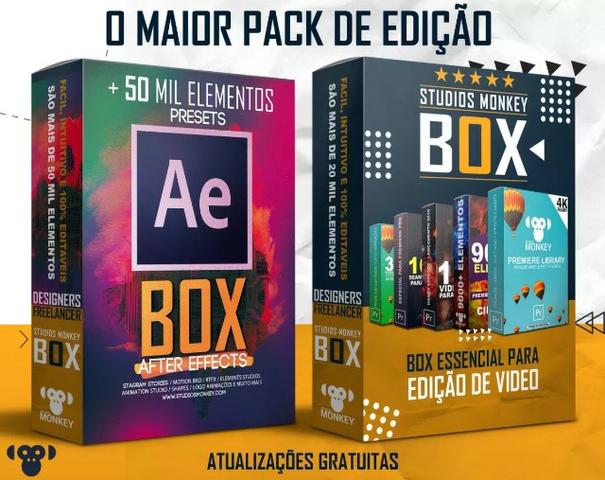 Pacote Designer Gráfico Premiere e After Effects + Brinde Estampas Premium Corel e Ps