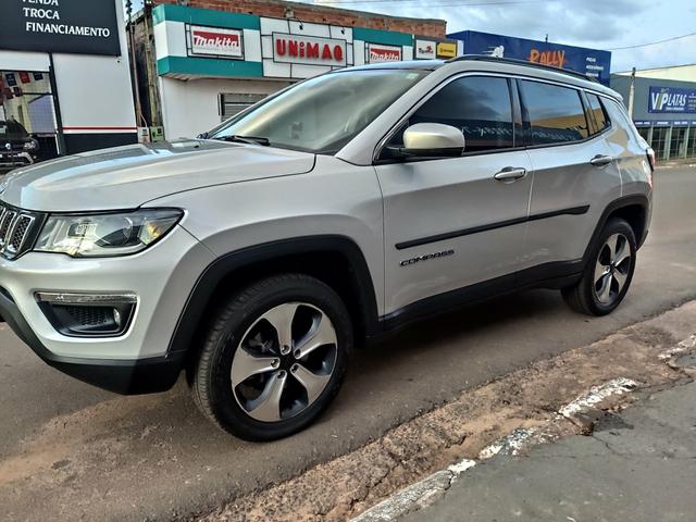Jeep compass longitude 2.0 diesel 4x4 automático 2017 único dono - Foto 3