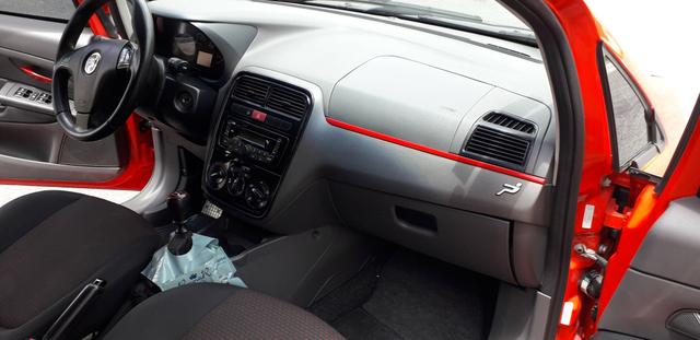 Fiat/ Punto sporting 1.8 2012 completo câmbio manual troco carro/moto - Foto 9
