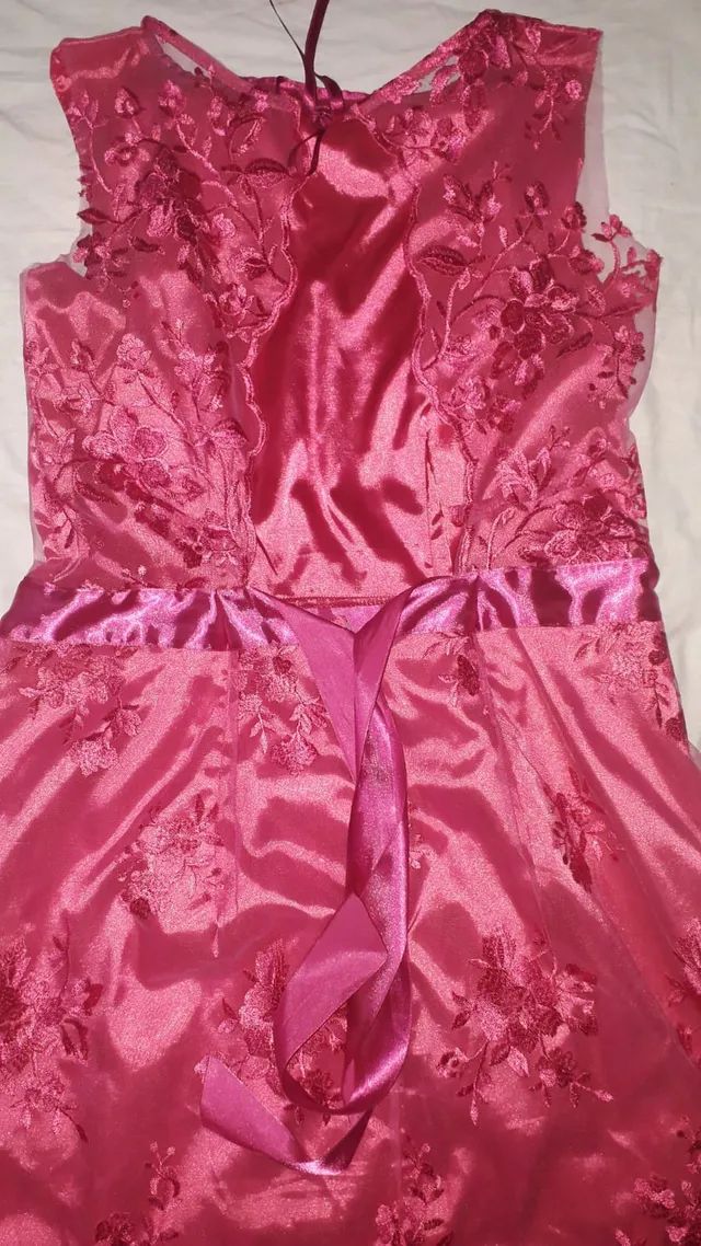 Vestido Mãe e Filha Pink  - Foto 5