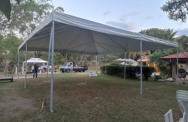 Tenda Tubular 12x8 Galvanizada! - Foto 2